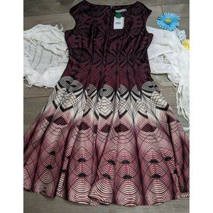 Danny and Nicole Women's Career Formal Fit & Flare